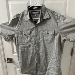 PD&C stretch classic shirt sleeve shirt
